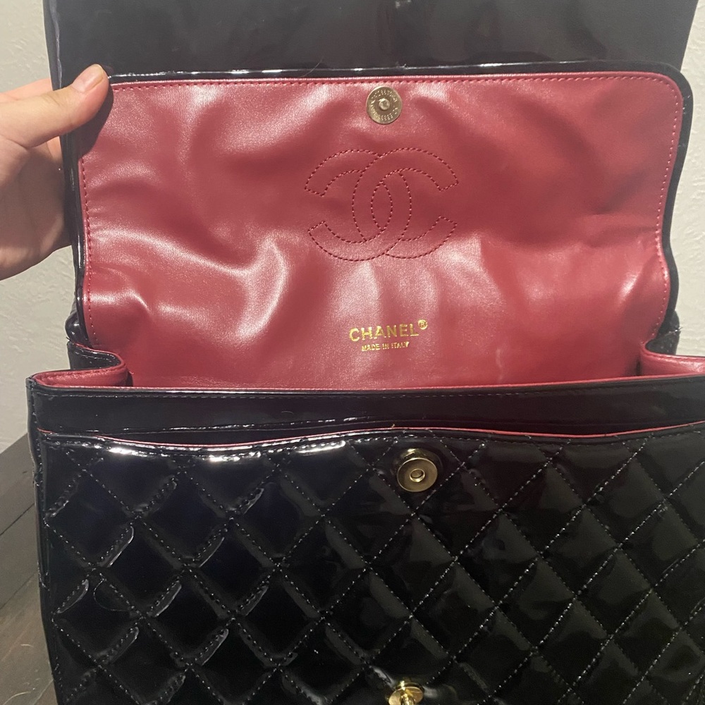 CHANEL Classic Double Flap Bag Quilted Shoulder Bag - Picture 10 of 10